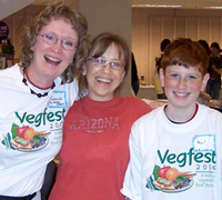 Folks at Vegfest