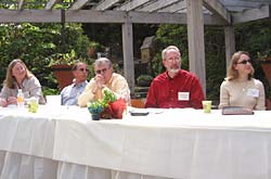 (l-r) Board candidates Chantal Stevens, Alexander Rist, Bill Roach, Ernie Hughes and Julie Tempest.