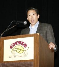 Board chair Stephen Tan