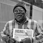 Real Change vendor