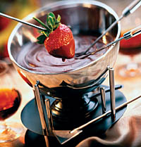 Chocolate fondue