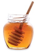 honey in jar