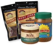 Jerky and nut butter