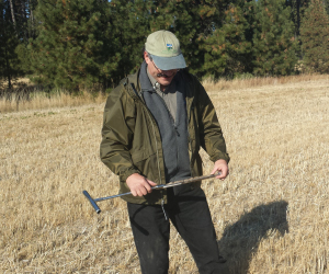 David Huggins, U.S. Department of Agriculture soil scientist