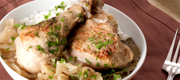 Mary's Chicken Braised Chicken recipe