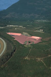 proposed mine site near North Bend.