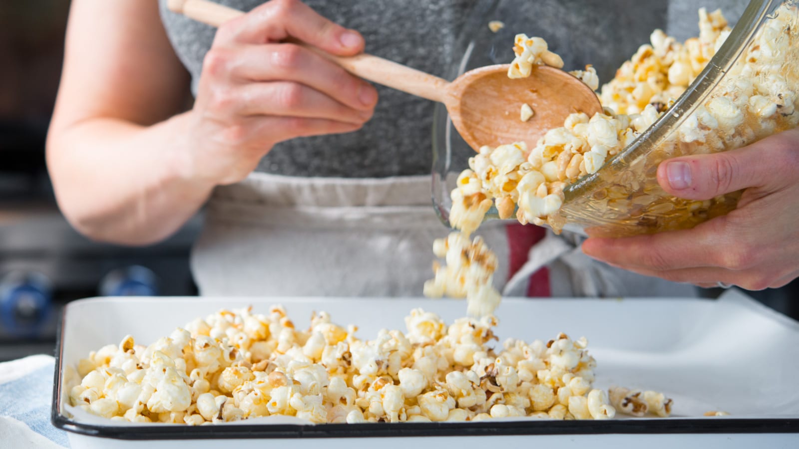 Maple-Glazed Popcorn