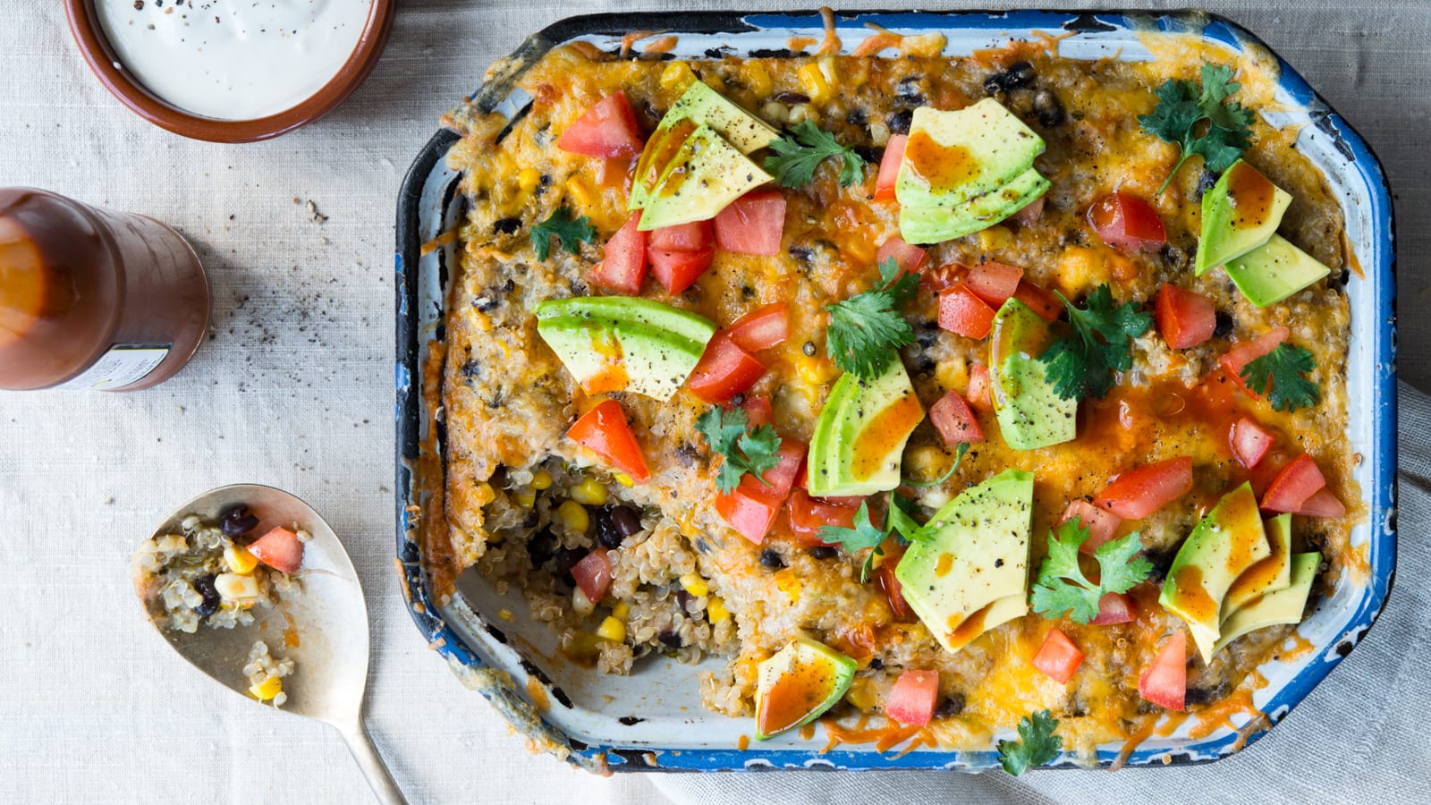 Quinoa Enchilada Bake
