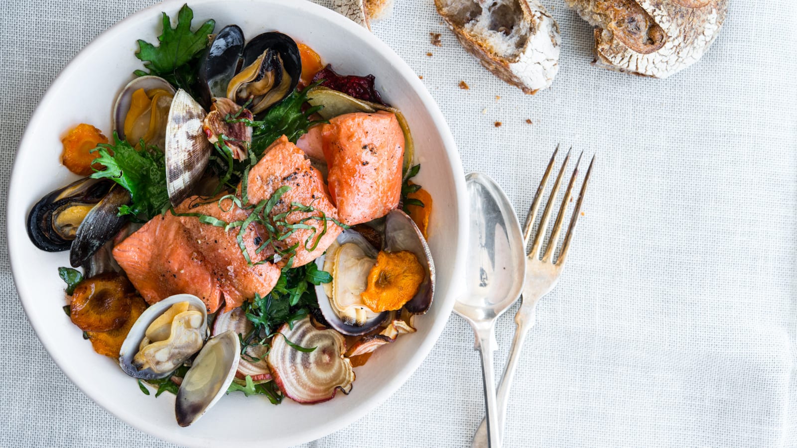 Seafood Parchment Packets