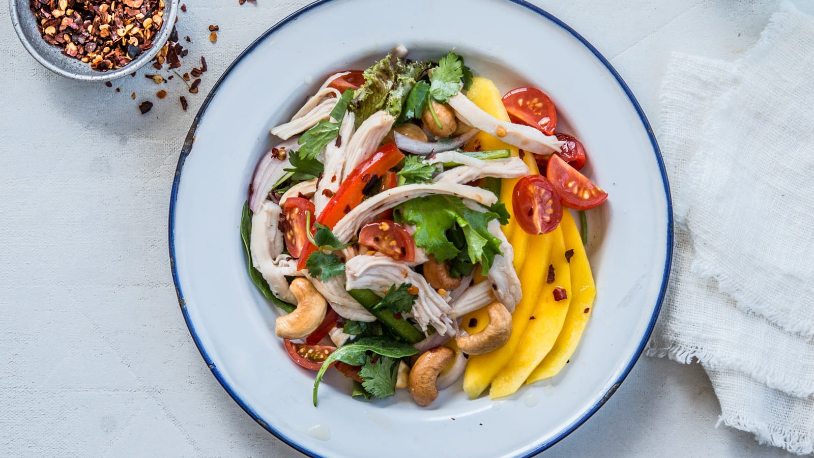 Yum Gai Mamuang (Thai Chicken Mango Salad)