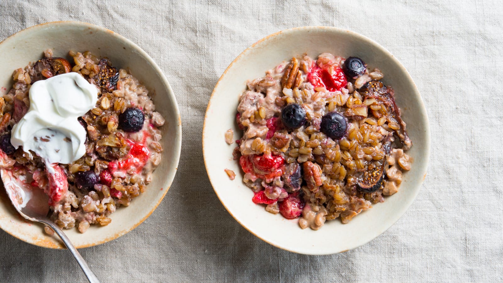 Baked Barley Custard