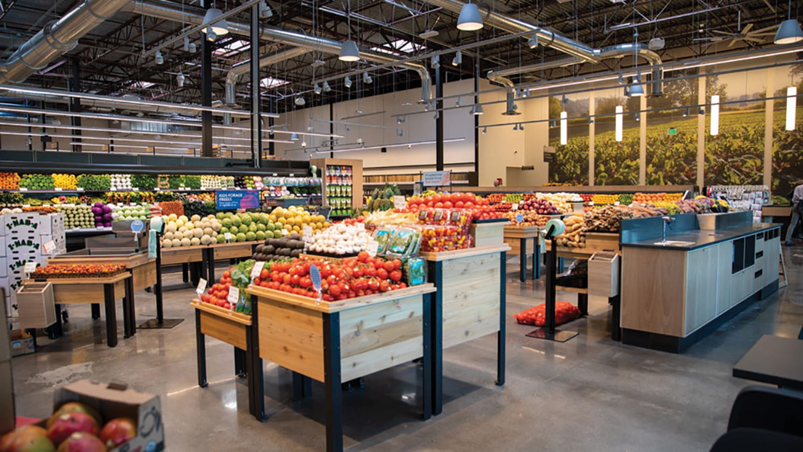 burien pcc produce at grand opening