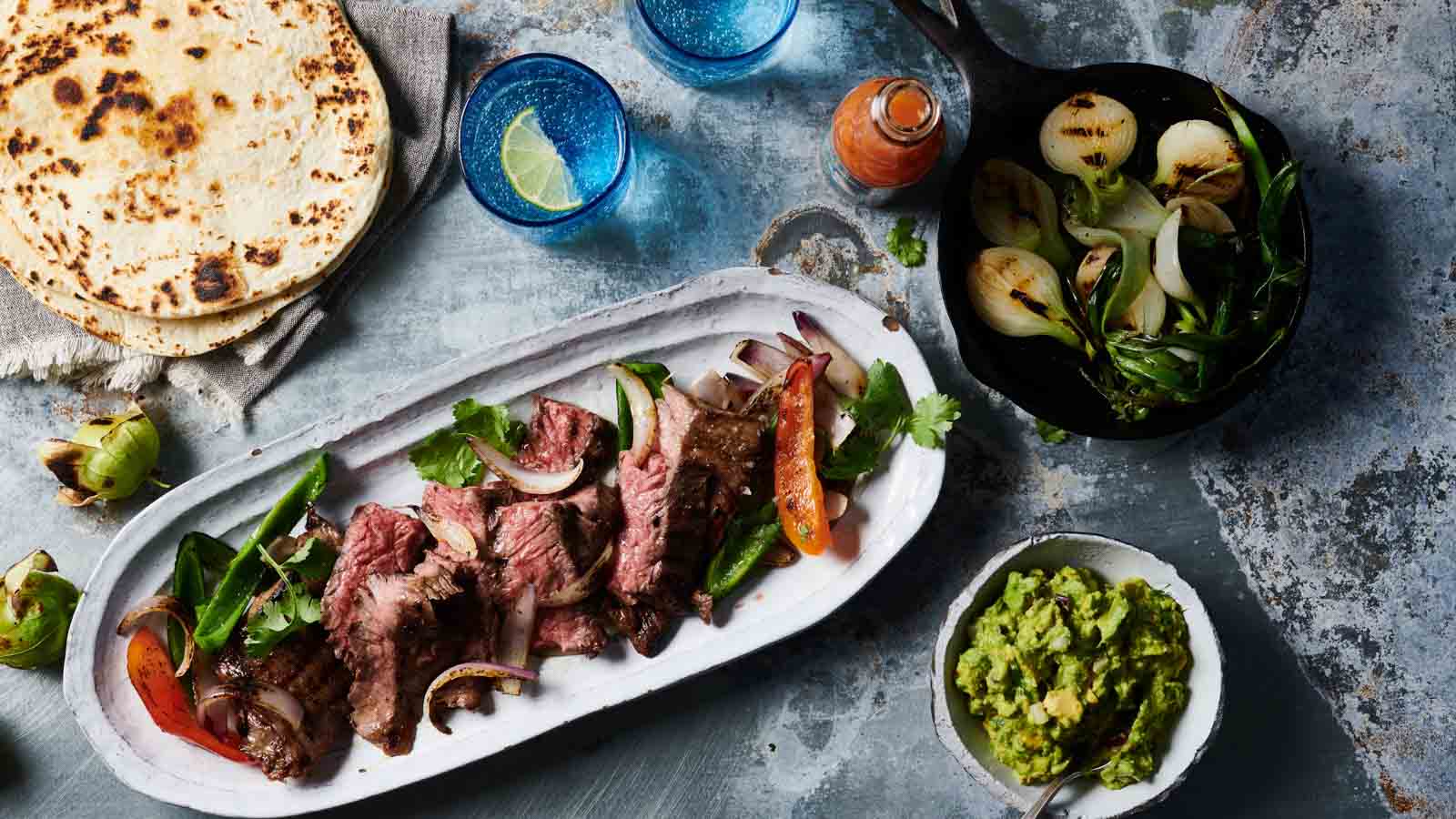 Steak & Pepper Tacos