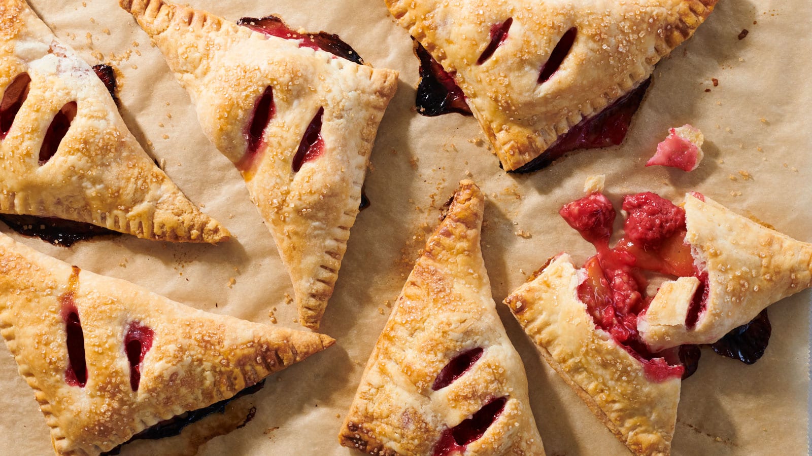 Raspberry-Nectarine Hand Pies