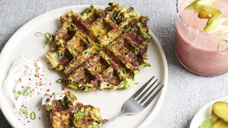 Zucchini Waffles