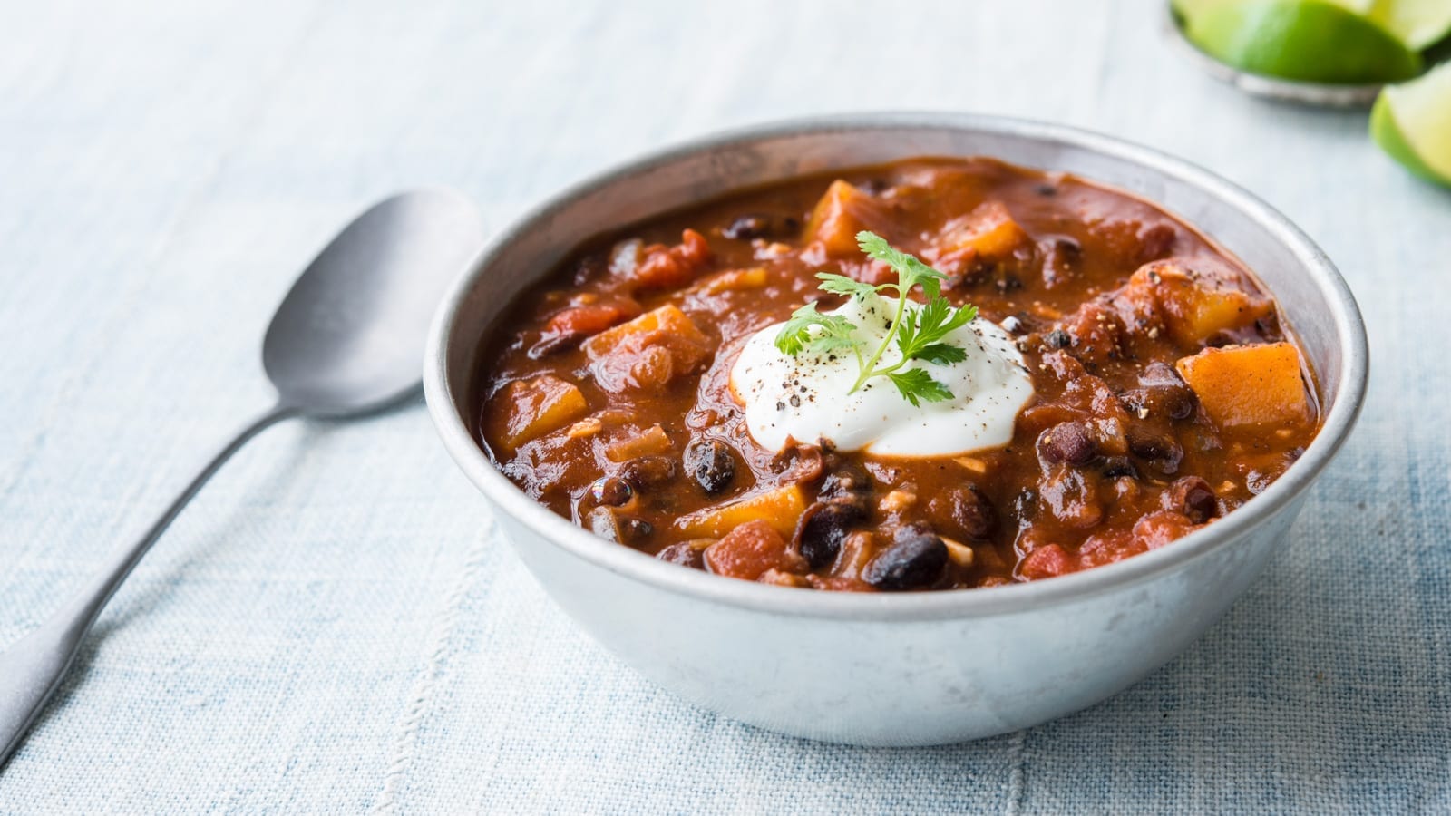 Butternut Black Bean Chili