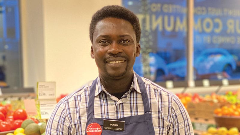 Saikou Barrow, June PCC Customer Service Star