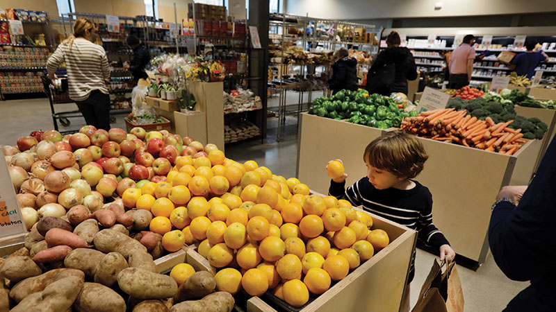 Ballard Food Bank Little boy