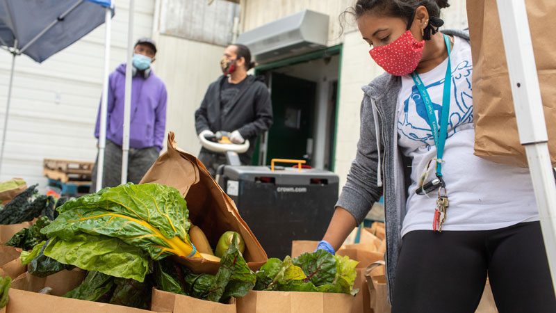 Rainier Valley Food Bank Volunteer