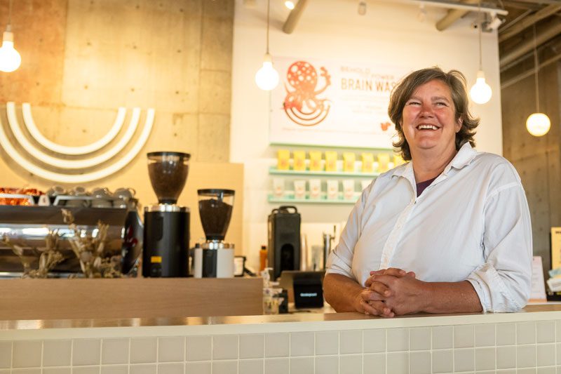 Jodi Hall of Wunderground Coffee