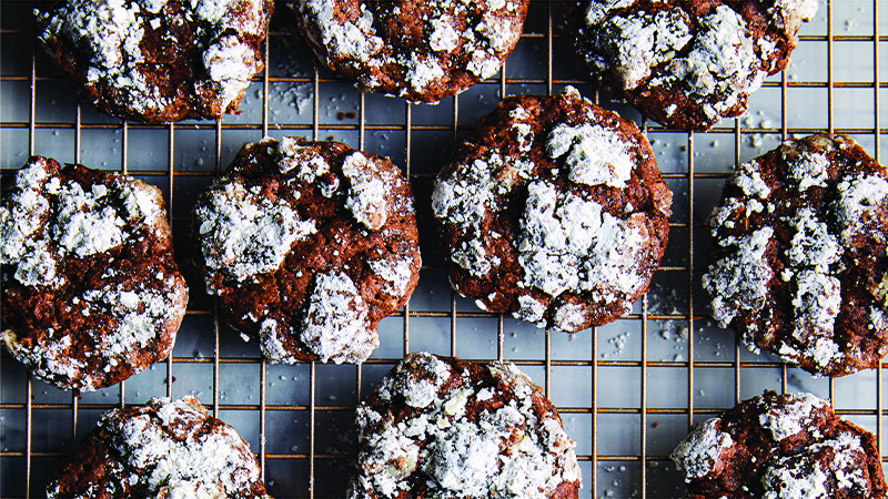 crinkle cookies