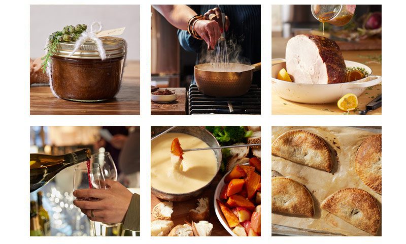 Grid of holiday images featured on the PCC Instagram account.